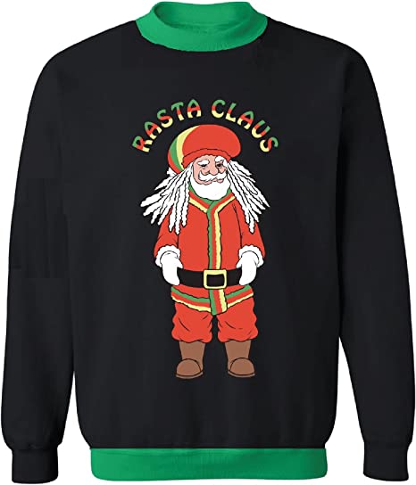 Rasta Claus Ugly Christmas Sweater Reggae