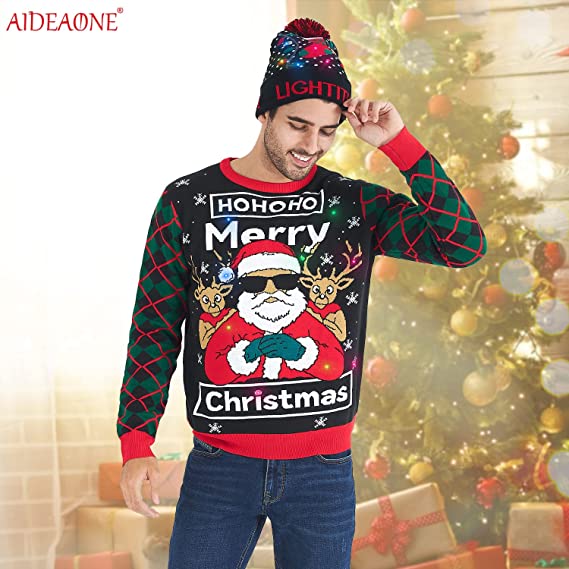Ho Ho Ho Merry Christmas Ugly Christmas Sweater