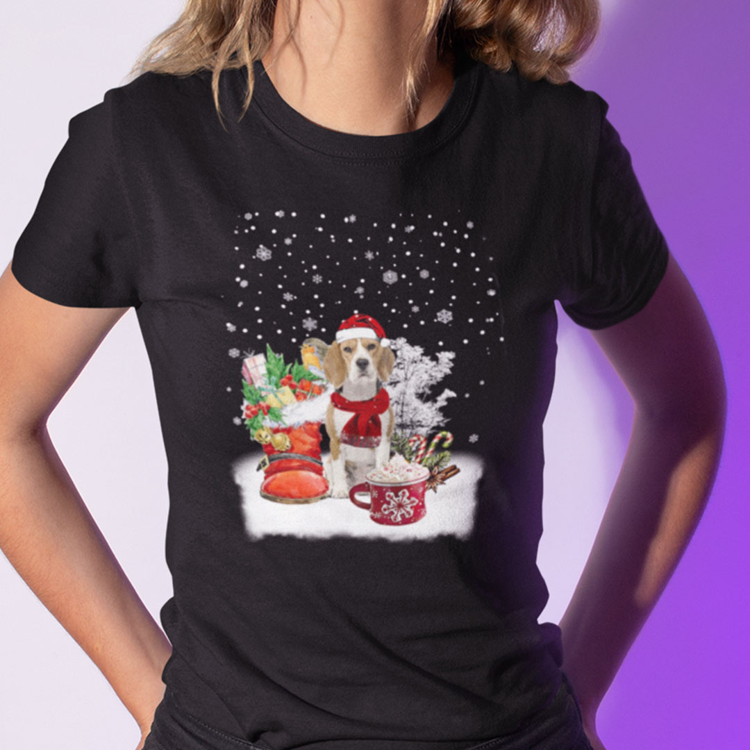 Beagle Dog Christmas Shirt Beagle Lover