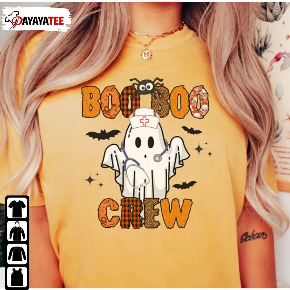 Boo Boo Crew Halloween Nurse Shirt Spooky Nursing Unisex - Ingenious Gifts Your Whole Family