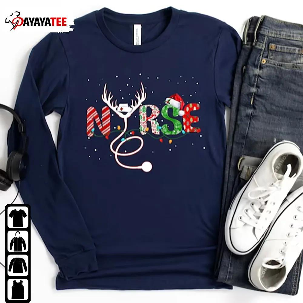 Christmas Nursing Nurse Shirt Sweatshirt Hoodie Gift Ideas For Nurse - Ingenious Gifts Your Whole Family