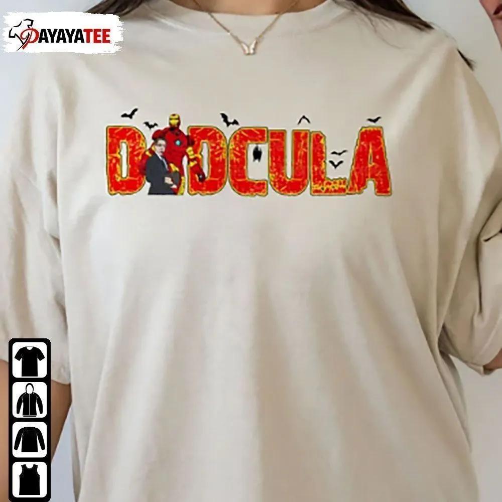 Dadcula Iron Man Shirt Halloween Marvels Unisex Hoodie - Ingenious Gifts Your Whole Family