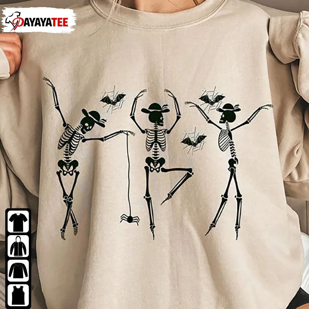 Dancing Skelete Halloween Sweatshirt Funny - Ingenious Gifts Your Whole Family