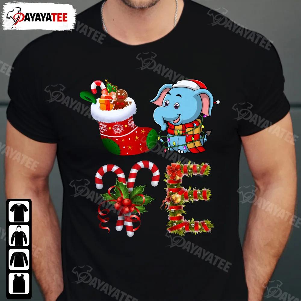 Elephant Christmas Lights Led Shirt Funny Santa Hat Christmas Outfit For Xmas Parties - Ingenious Gifts Your Whole Family