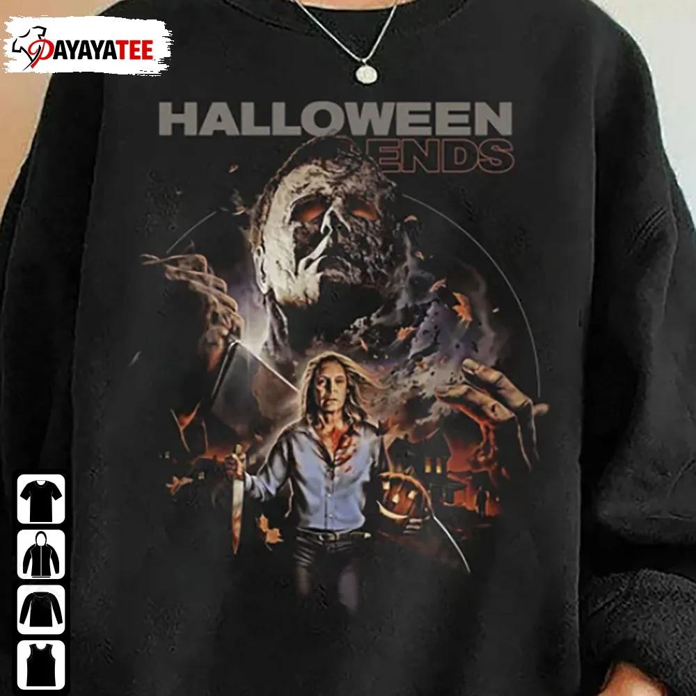 Halloween Ends Michael Myers Sweatshirt Laurie Strode Merch Gift - Ingenious Gifts Your Whole Family