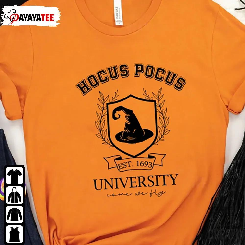 Halloween Hocus Pocus University Shirt Sanderson Sister - Ingenious Gifts Your Whole Family