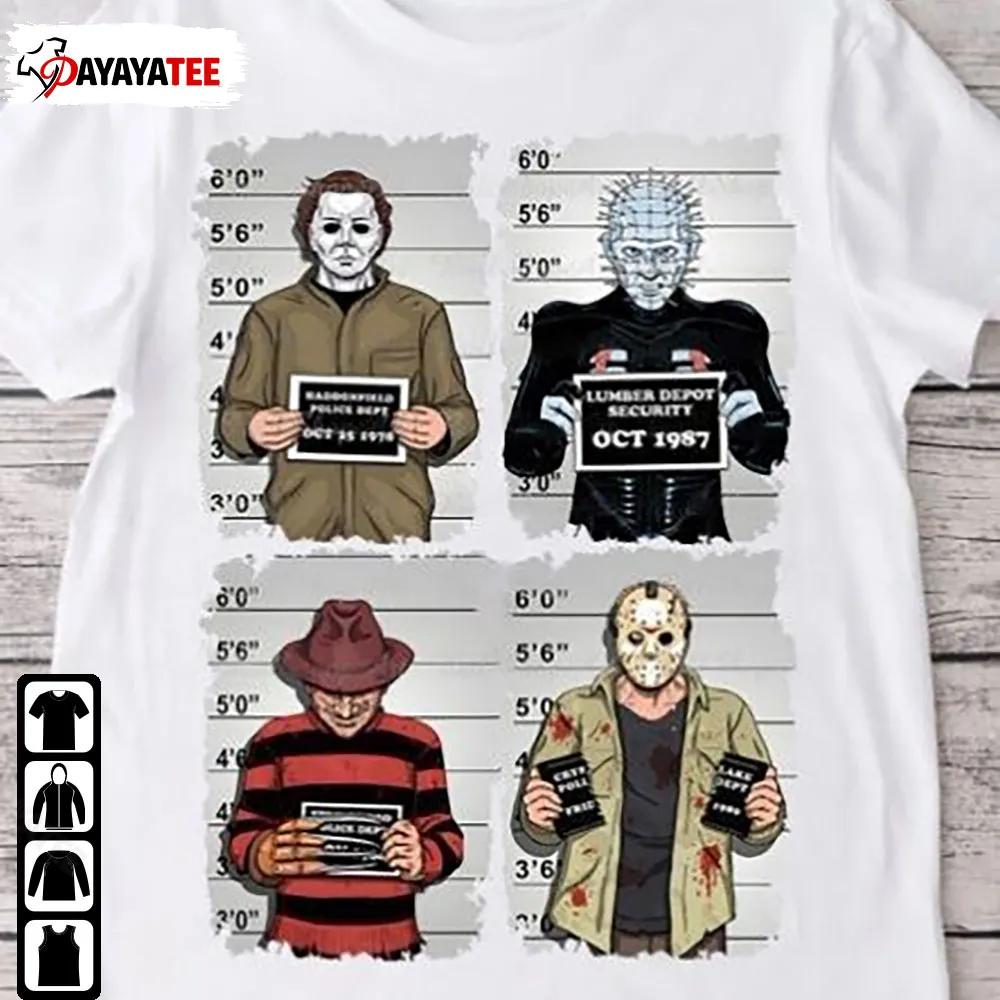 Halloween Horror Characters Shirt Halloween Movie Killers - Ingenious Gifts Your Whole Family