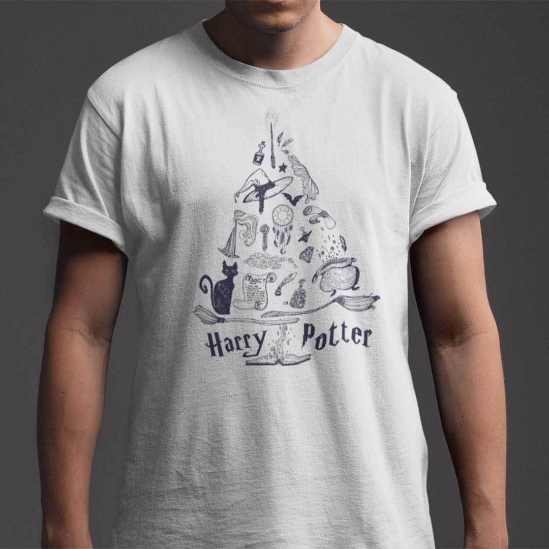 Harry Potter Christmas Shirt Christmas Tree