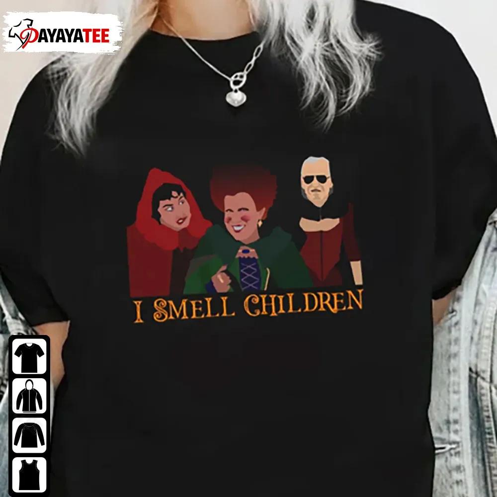 I Smell Children Hocus Pocus Shirt Biden Halloween - Ingenious Gifts Your Whole Family