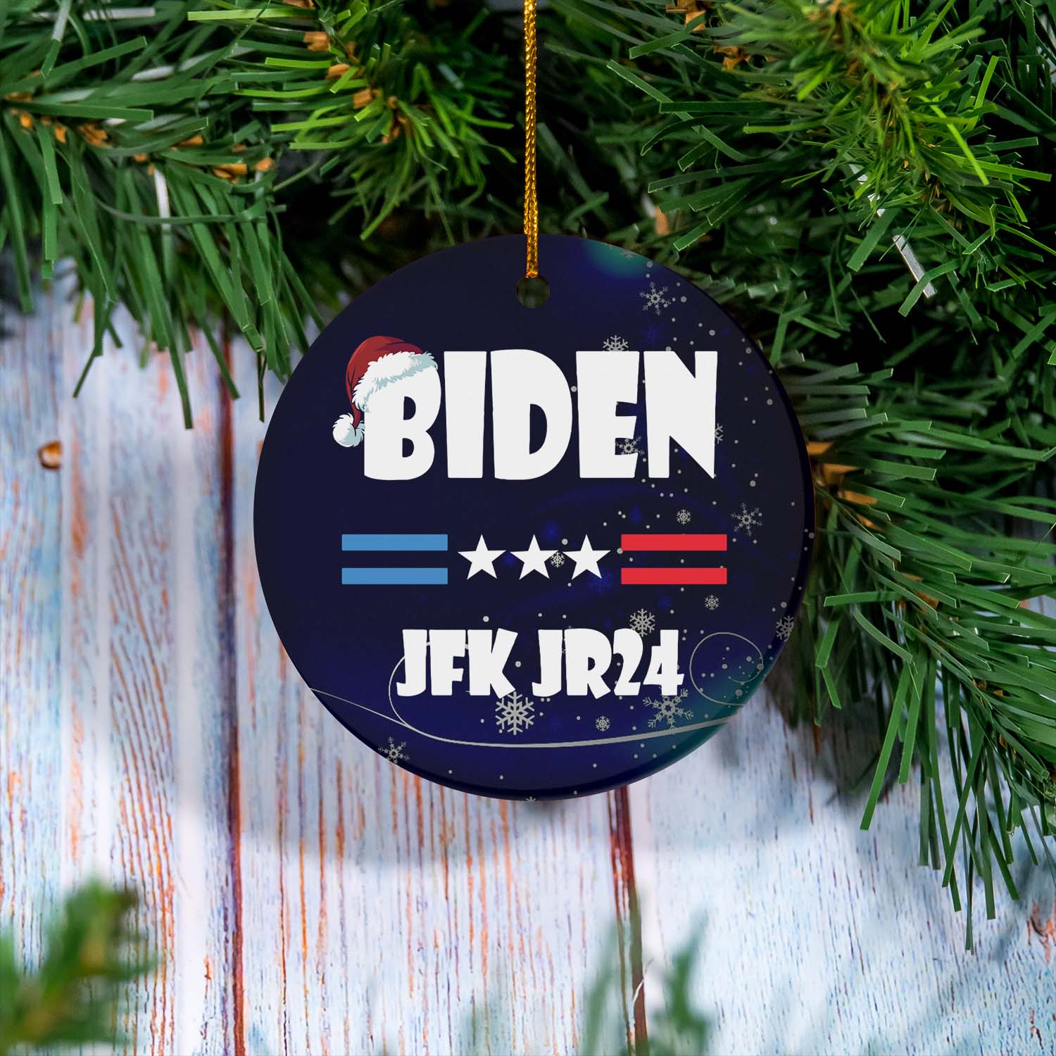 Joe Biden JFK Jr 24 Ornament Christmas Gift