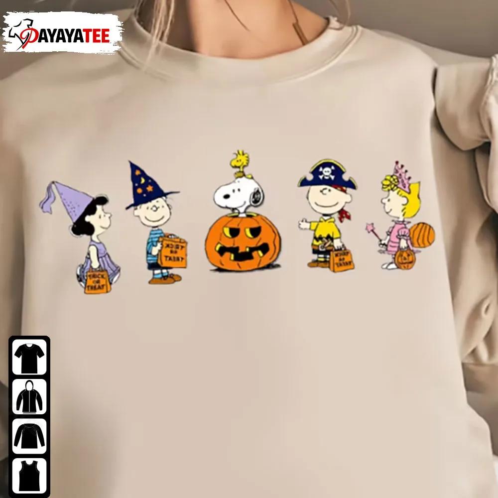 Junk Food Peanuts Halloween Shirt Snoopy Halloween Peanuts In Abbey Road - Ingenious Gifts Your Whole Family