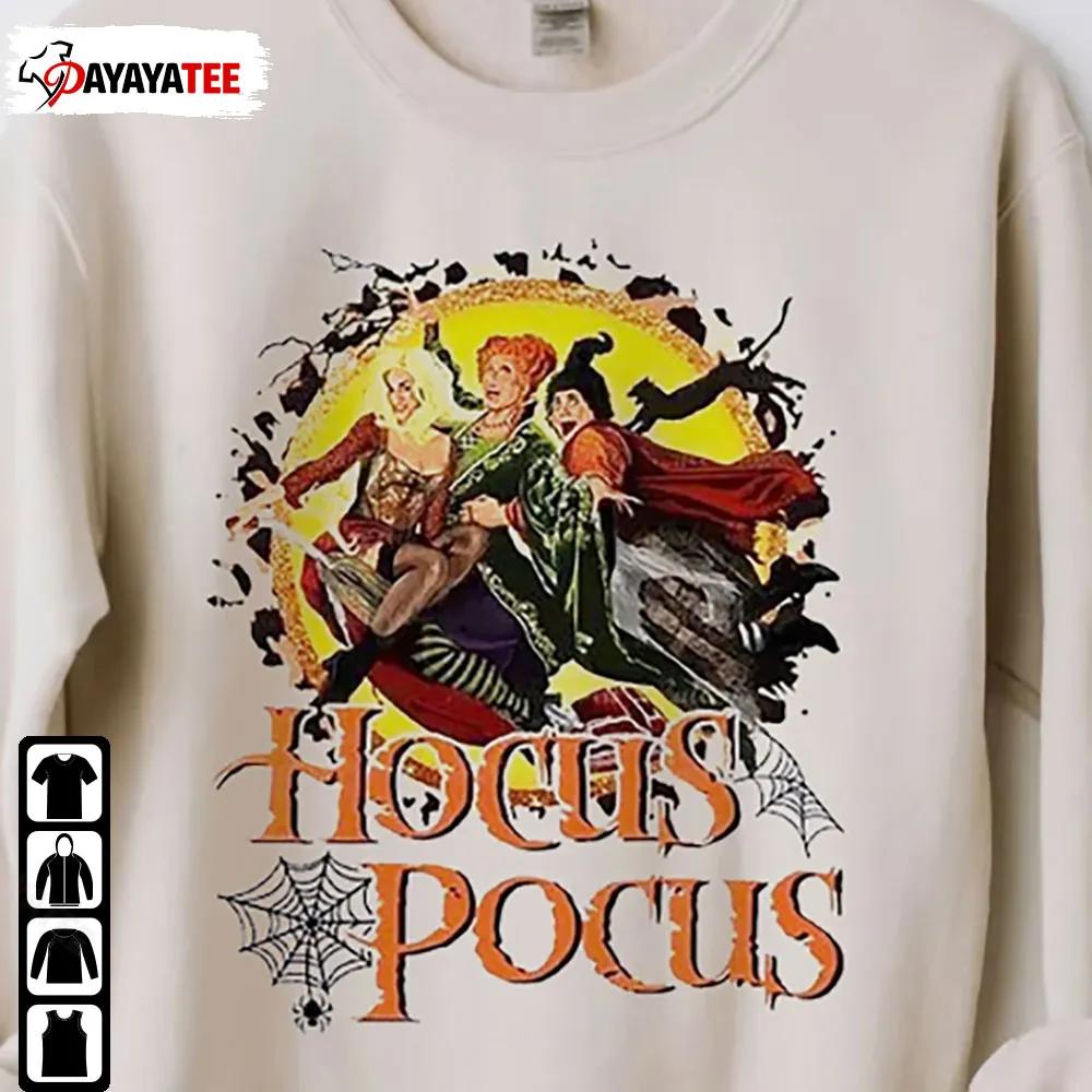 Leopard Hocus Pocus Sweatshirt Halloween Sanderson Sisters - Ingenious Gifts Your Whole Family