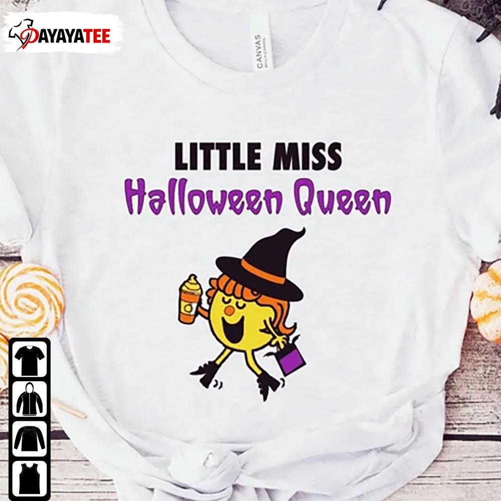 Little Miss Halloween Queen Shirt Fall Unisex Merch Gifts - Ingenious Gifts Your Whole Family