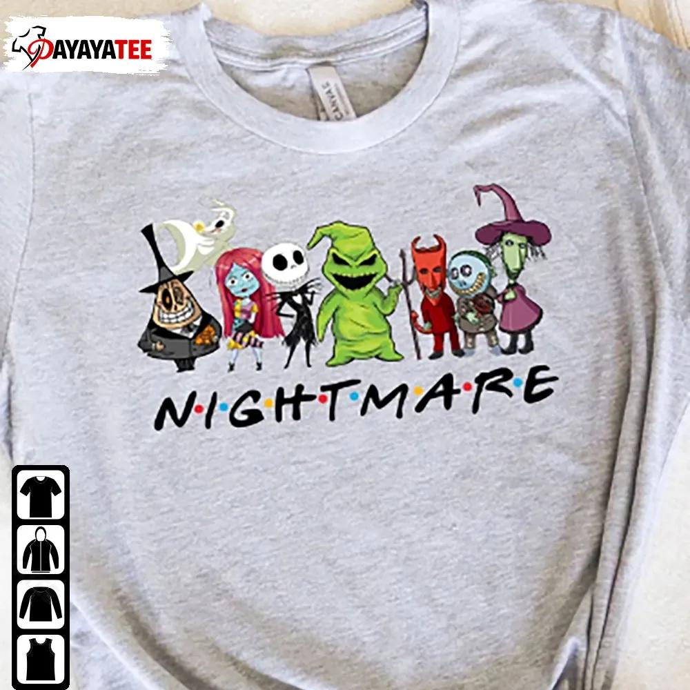 Nightmare Before Christmas Shirt Halloween Squad Hoodie - Ingenious Gifts Your Whole Family