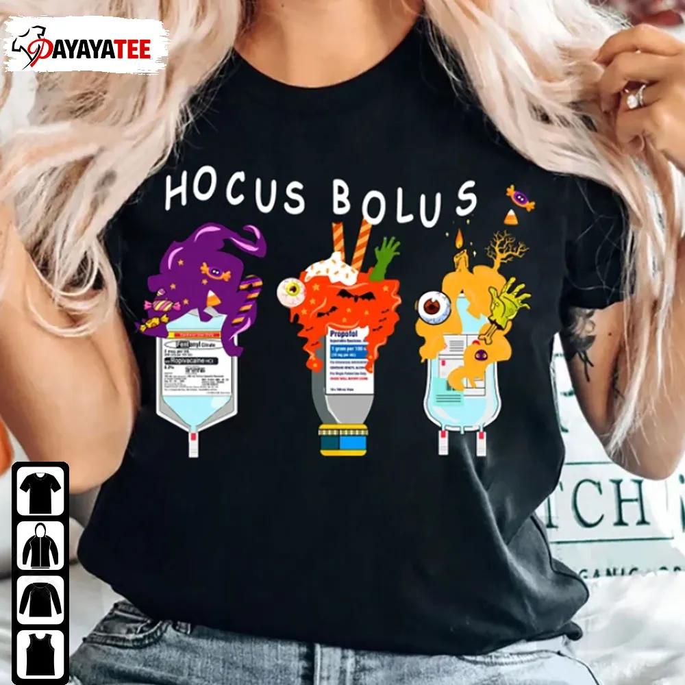 Nurse Crna Halloween Shirt Propofol Fentany Witch Sedation Icu Unisex - Ingenious Gifts Your Whole Family