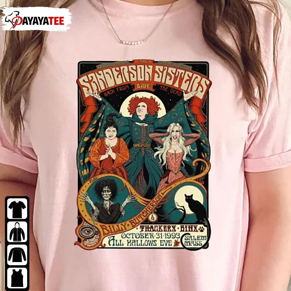 Sanderson Sisters Hocus Pocus Shirt All Halloween Eve Disney - Ingenious Gifts Your Whole Family