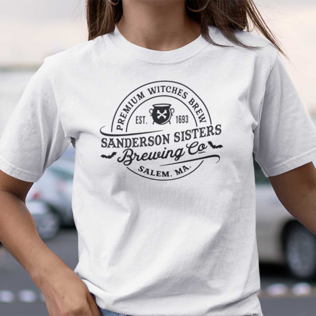 Sanderson Sisters T Shirt Brewing Co Salem Ma Halloween