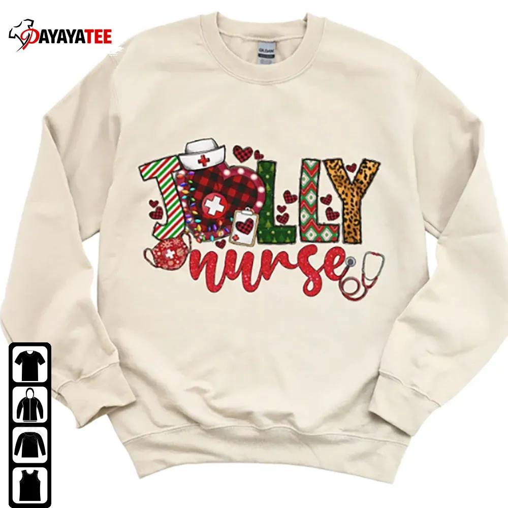 School Rn Nurse Christmas Sweatshirt Shirt Gift Ideas For Nurse - Ingenious Gifts Your Whole Family