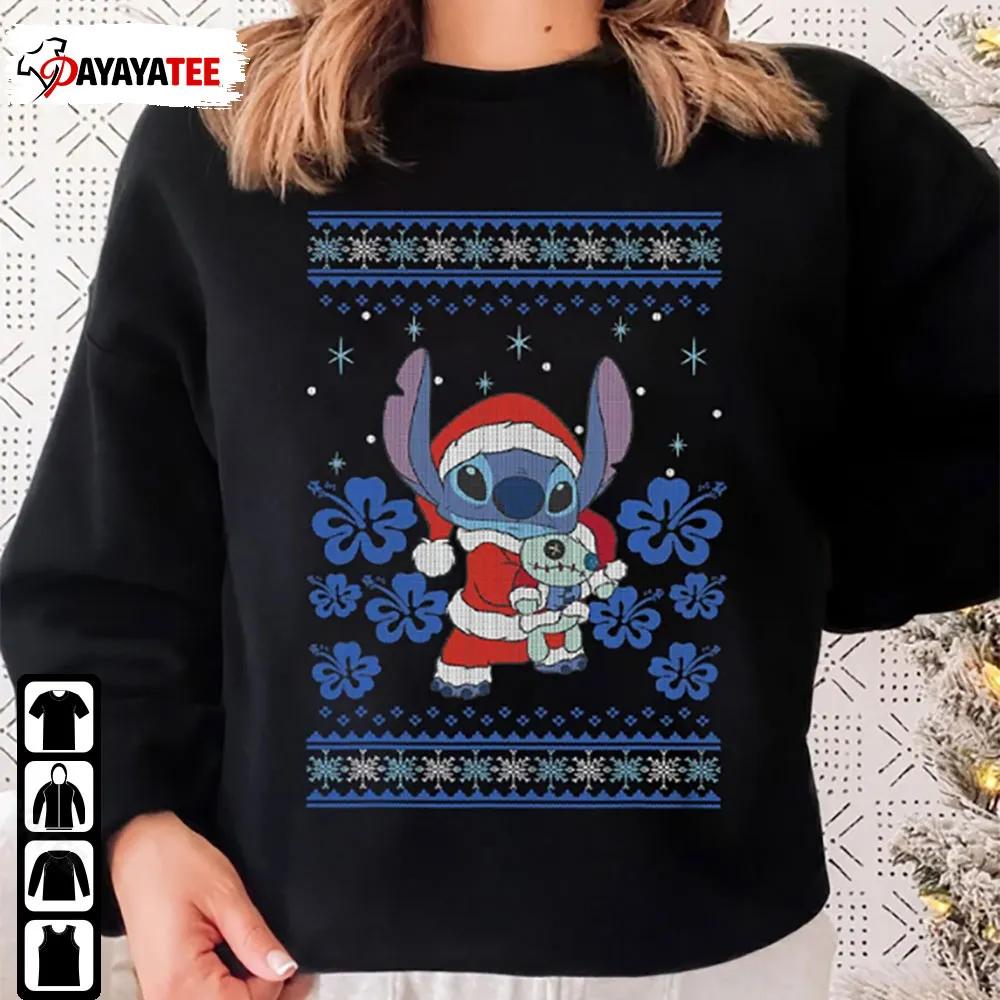 Stitch Lilo And Stitch Christmas Ugly Sweater Shirt Gift Ideas For Her - Ingenious Gifts Your Whole Family
