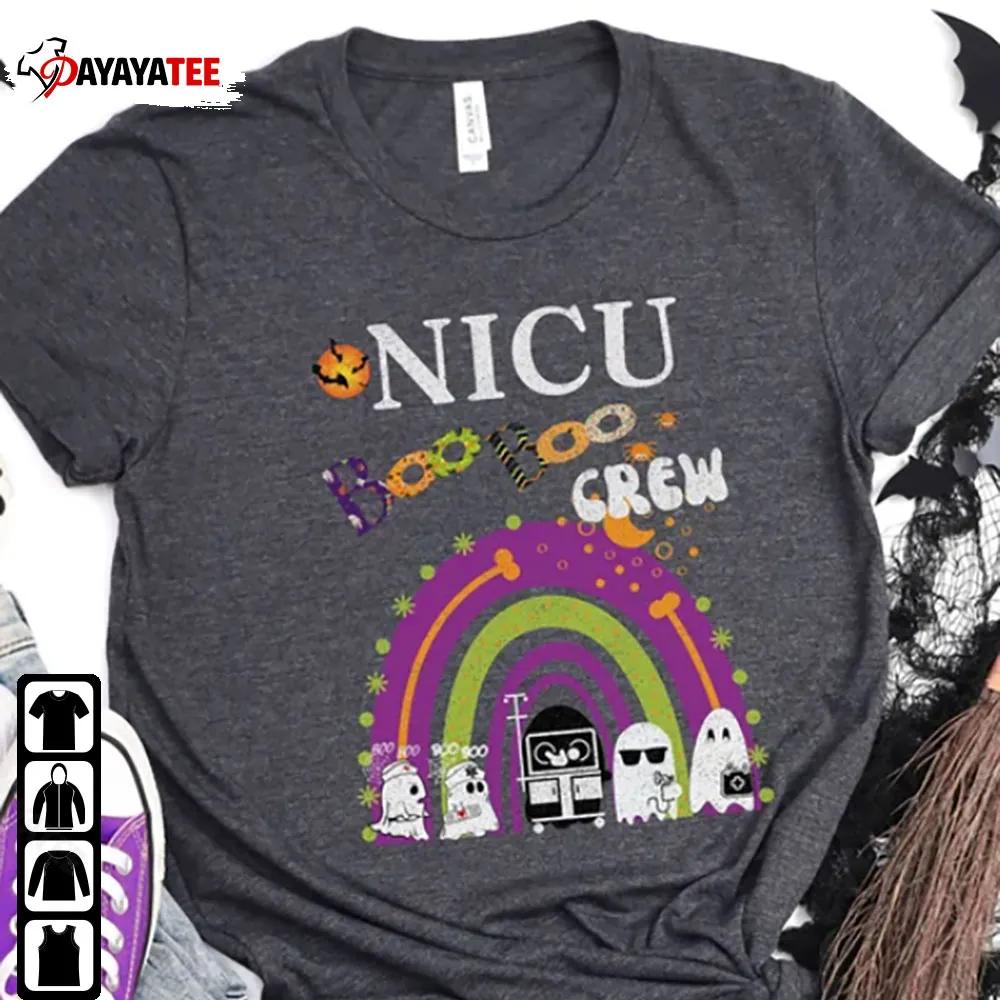 Boo Boo Crew Shirt Nicu Halloween Nurse Spooky Nursing - Ingenious Gifts Your Whole Family