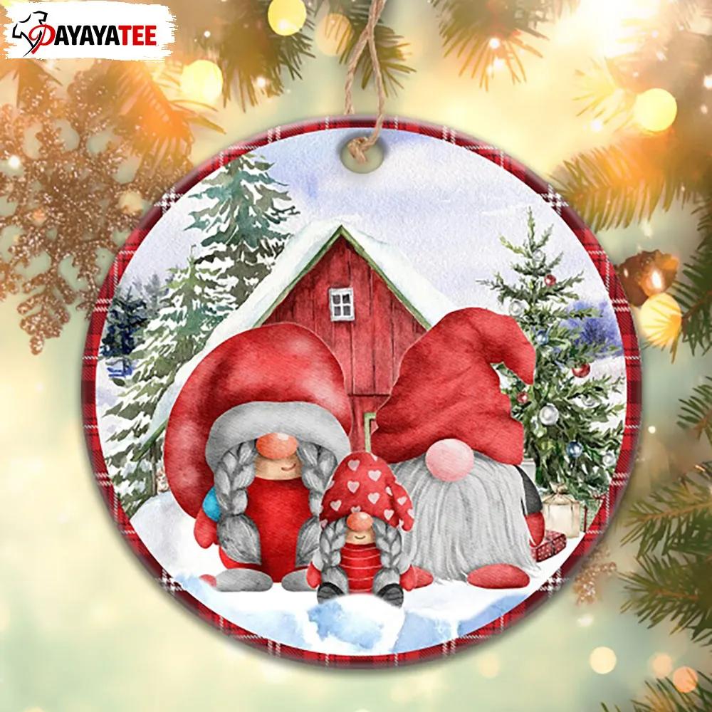 Christmas Gnome Family Ornament Three Gnomes - Ingenious Gifts Your Whole Family