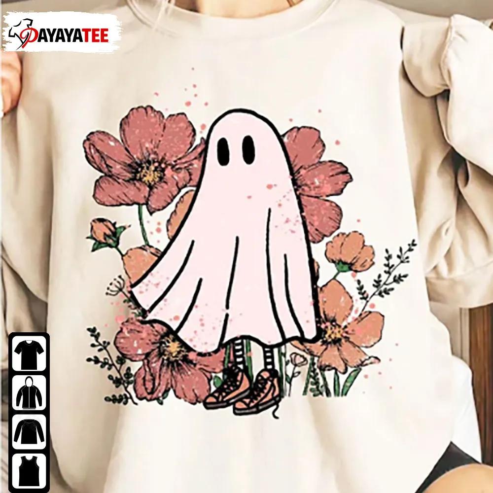 Cute Ghost Boo Halloween Sweatshirt For Men Women - Ingenious Gifts Your Whole Family