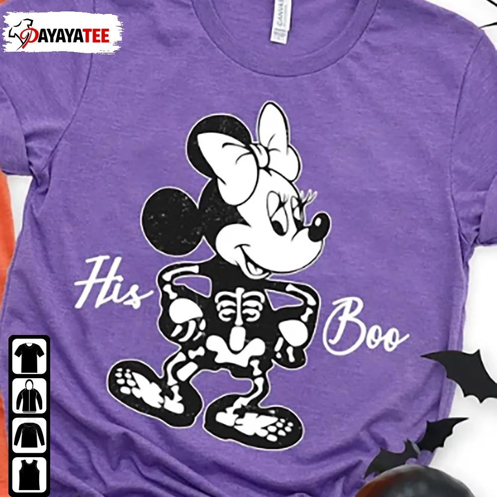 Disney Couple Halloween Shirt Disney Skeleton Balloon Minnie - Ingenious Gifts Your Whole Family
