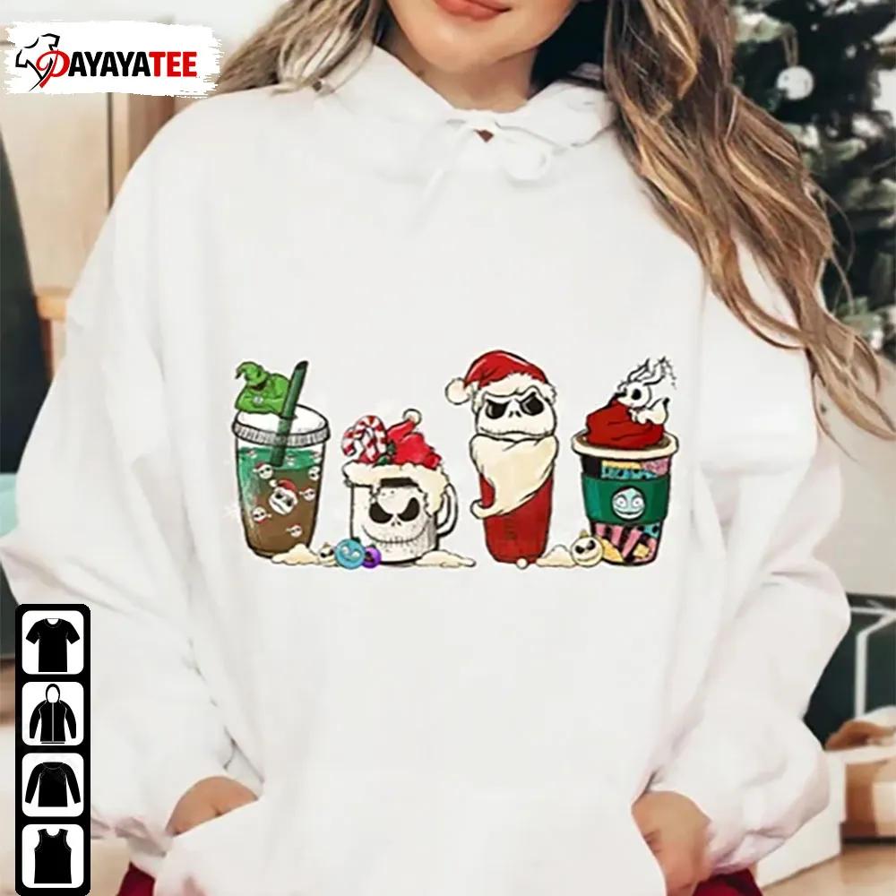 Disney Jack Skellington And Sally Nightmare Before Christmas Coffee Shirt Sweatshirt - Ingenious Gifts Your Whole Family