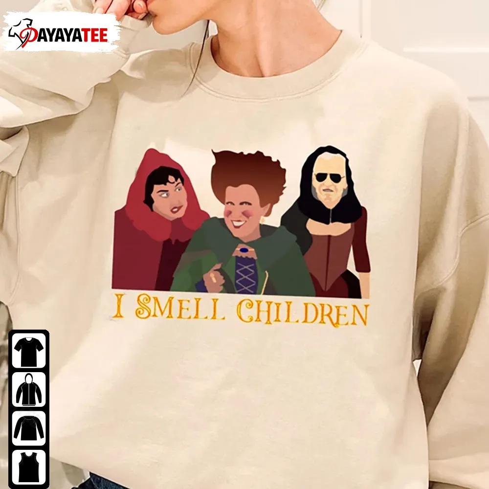 Funny Biden I Smell Children Shirt Hocus Pocus Halloween - Ingenious Gifts Your Whole Family