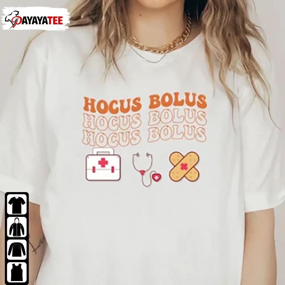 Funny Hocus Bolus Nurse Shirt Crna Halloween Gift - Ingenious Gifts Your Whole Family