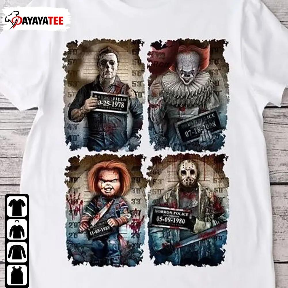Halloween Horror Characters Shirt Horror Movie Killers - Ingenious Gifts Your Whole Family