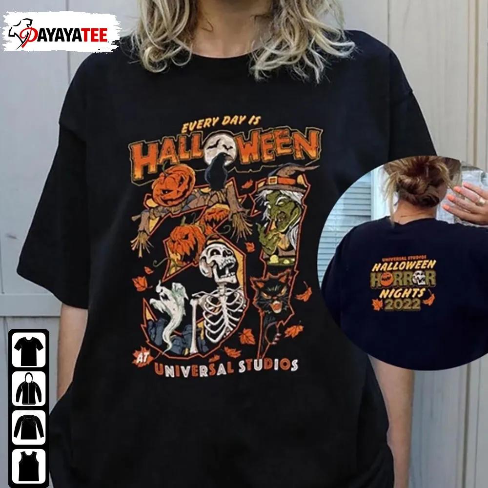 Halloween Horror Nights 2022 Shirt Scare At Every Turn - Ingenious Gifts Your Whole Family