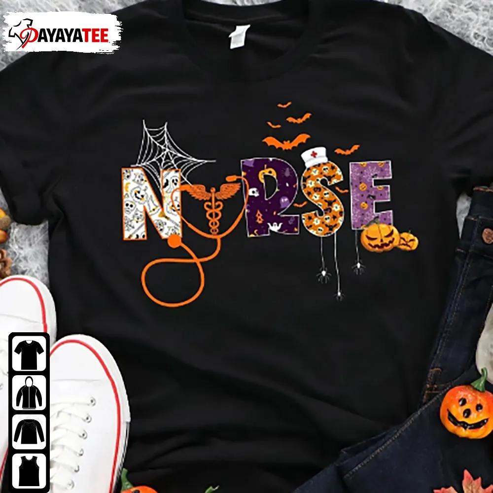 Halloween Nurse Shirt Nurse Fall Nursing - Ingenious Gifts Your Whole Family