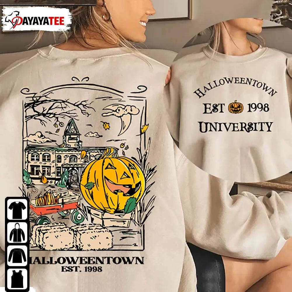 Halloweentown University Est 1998 Sweatshirt Retro Unisex Hoodie - Ingenious Gifts Your Whole Family