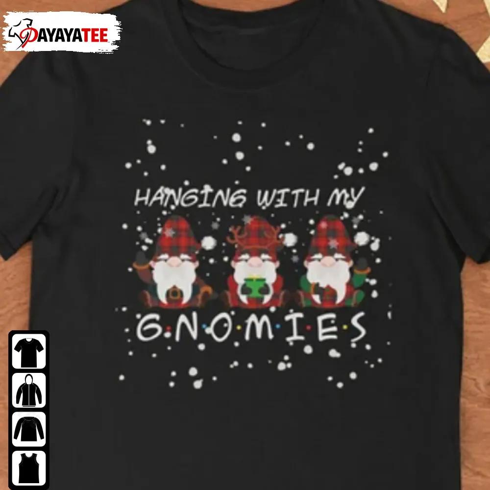 Hang With My Gnome Shirt Christmas Gnome Merry Xmas Unisex Merch Gift - Ingenious Gifts Your Whole Family