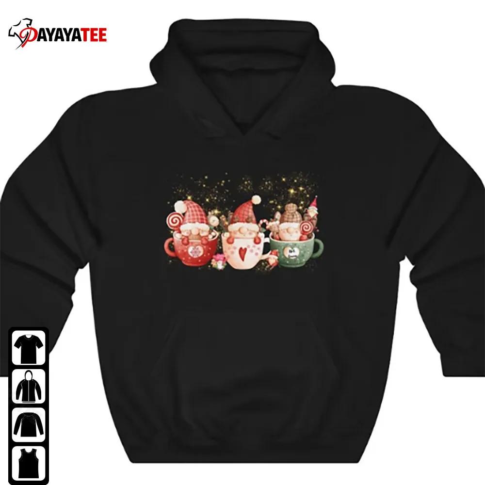 Hot Cocoa Gnome Sweatshirt Shirt Christmas Gift - Ingenious Gifts Your Whole Family