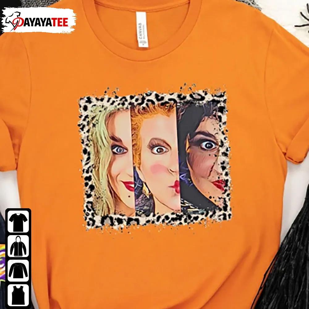 Leopard Sanderson Sisters Shirt Vintage Halloween - Ingenious Gifts Your Whole Family