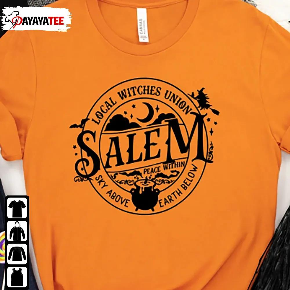 Local Witches Union Salem T Shirt Halloween Boho Witch Shirt - Ingenious Gifts Your Whole Family