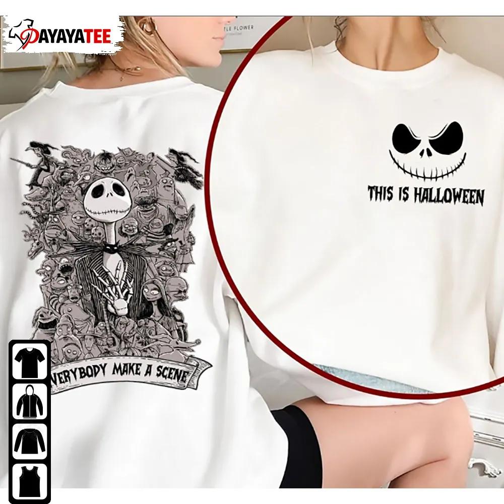 Nightmare Before Christmas Shirt Oogie Boogie Jack Skellington Halloween - Ingenious Gifts Your Whole Family