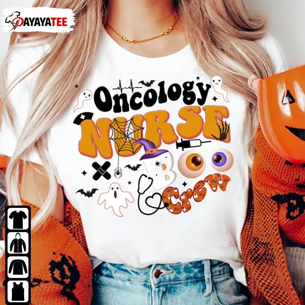 Oncologist Nurse Halloween Shirt Boo Boo Crew Unisex Gift - Ingenious Gifts Your Whole Family