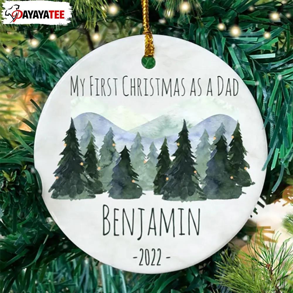Personalized New Dad Christmas Ornament Xmas Gift For Dad - Ingenious Gifts Your Whole Family