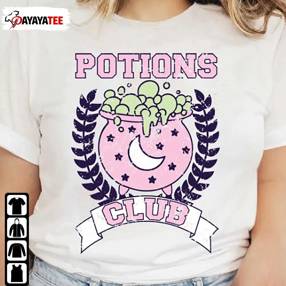 Potions Club Shirt Witchhalloween Spooky Vibes - Ingenious Gifts Your Whole Family
