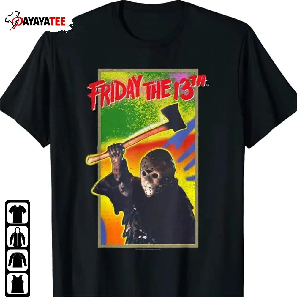 Retro Friday The 13Th Shirt Michael Myers Halloween Horror Nights Party - Ingenious Gifts Your Whole Family