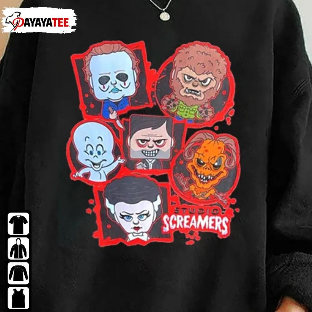 Retro Lil Boo Halloween Horror Nights Sweatshirt Studio Screamers Merch Gift - Ingenious Gifts Your Whole Family