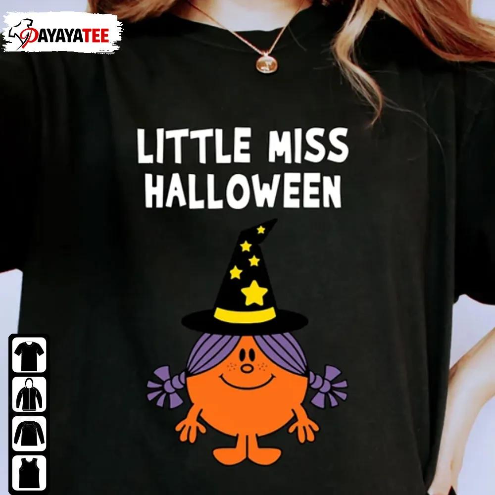 Retro Little Miss Halloween Halloween Shirt Fall Unisex - Ingenious Gifts Your Whole Family