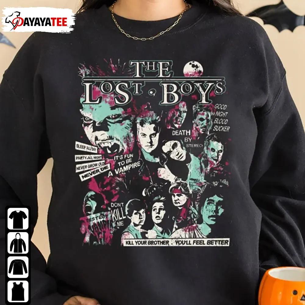 The Lost Boys Halloween Sweatshirt Party All Night Santa Carla - Ingenious Gifts Your Whole Family