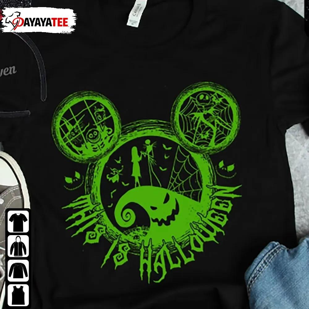 This Is Halloween Nightmare Before Christmas Shirt Disney Halloween Couple Matching - Ingenious Gifts Your Whole Family
