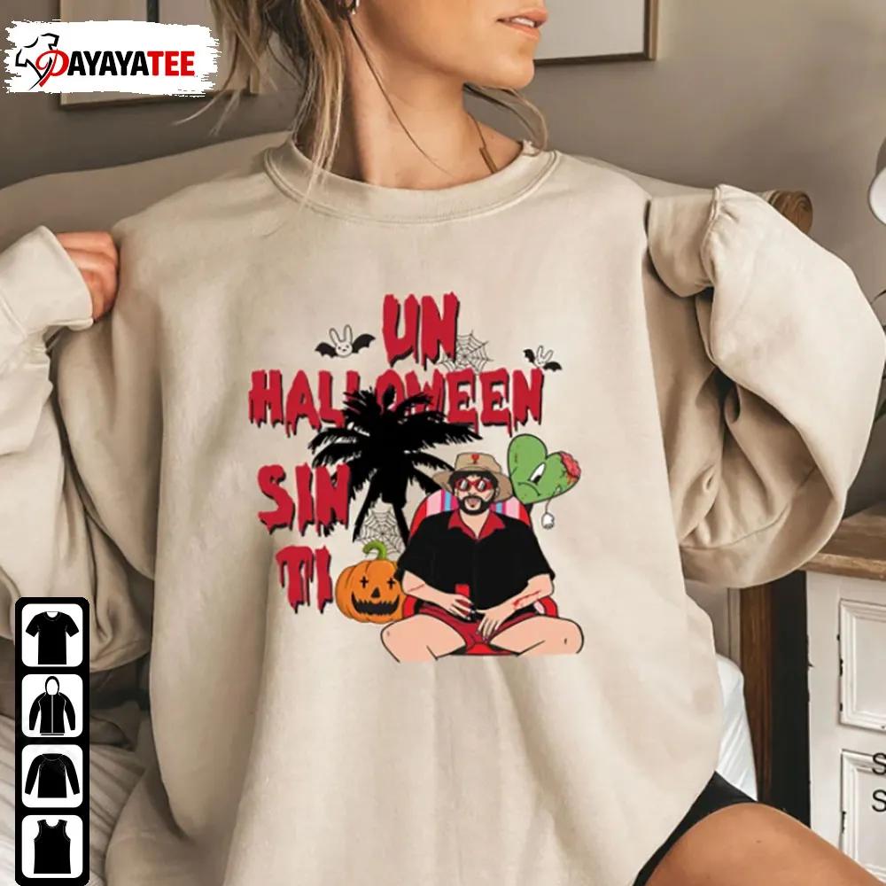 Un Halloween Sin Ti Shirt Spooky Bad Bunny Merch Gift - Ingenious Gifts Your Whole Family