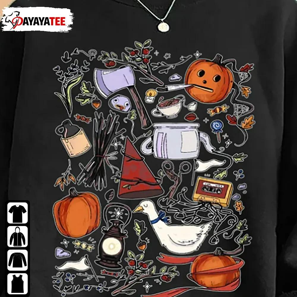 Vintage Over The Garden Wall Shirt Into The Unknown Pottsfield Harvest Halloween Unisex - Ingenious Gifts Your Whole Family