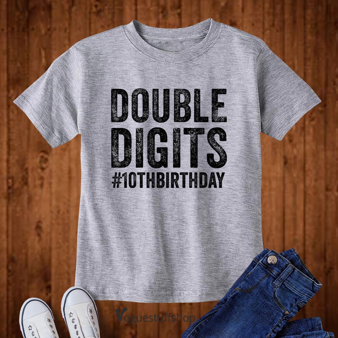10th Birthday T Shirt Double Digit Birthday Shirt